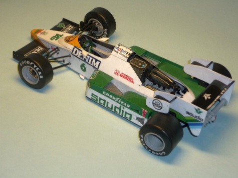 Williams FW09 - Keke Rosberg - GP Brazilie 84 Williams FW09 - Keke Rosberg - GP Brazilie 84