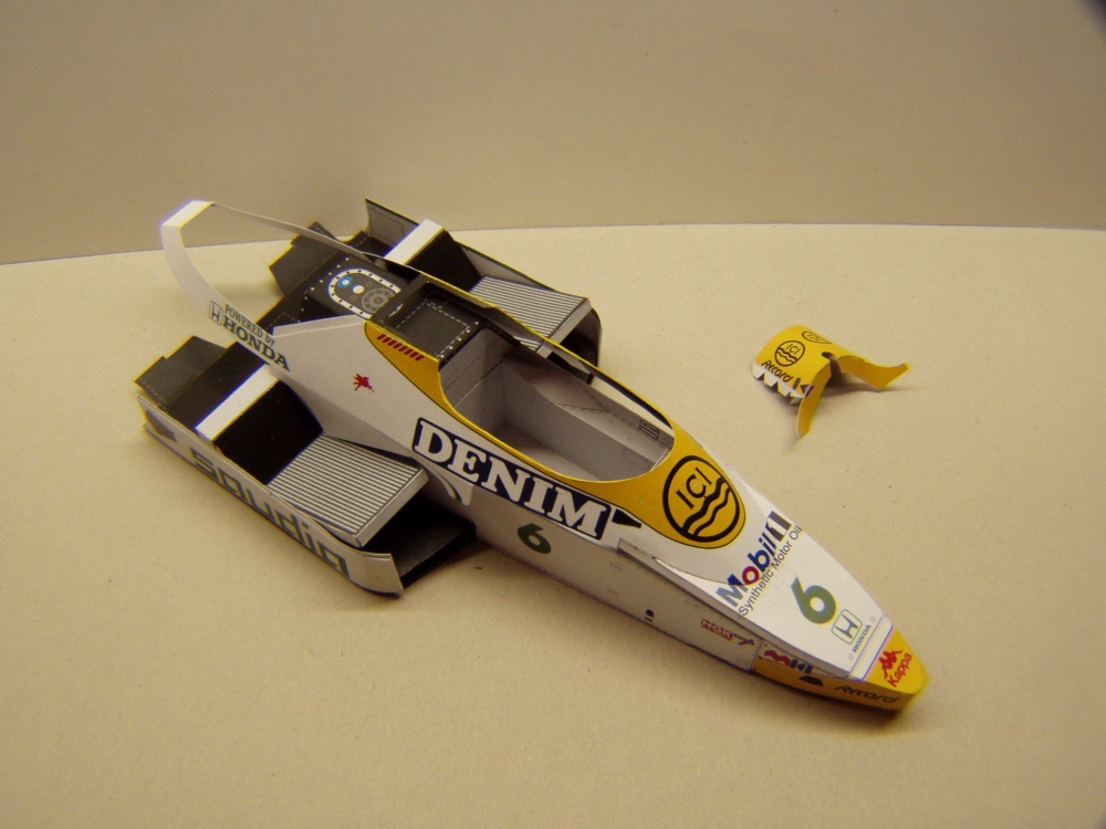 Williams FW09, 1984, K. Rosberg, GP USA Dallas (Plná velikost v novém okně) Williams FW09, 1984, K. Rosberg, GP USA Dallas