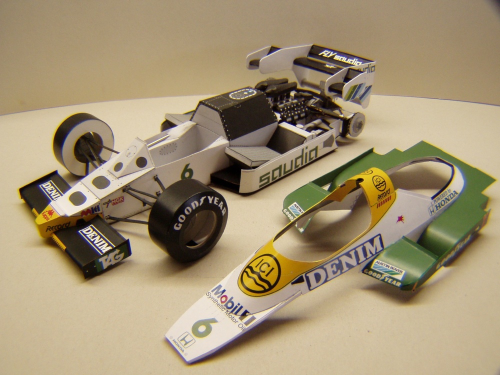 Williams FW09, 1984, K. Rosberg, GP USA Dallas (Plná velikost v novém okně) Williams FW09, 1984, K. Rosberg, GP USA Dallas