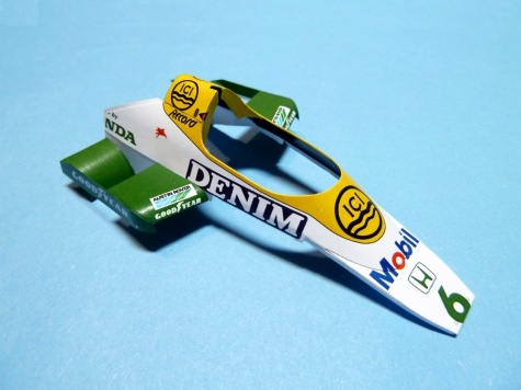 Williams FW09B Honda British GP ´84 K.Rosberg Williams FW09B Honda British GP ´84 K.Rosberg