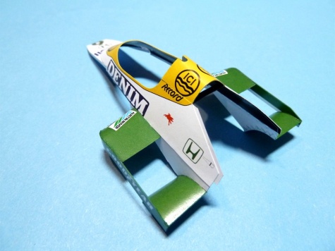 Williams FW09B Honda British GP ´84 K.Rosberg Williams FW09B Honda British GP ´84 K.Rosberg