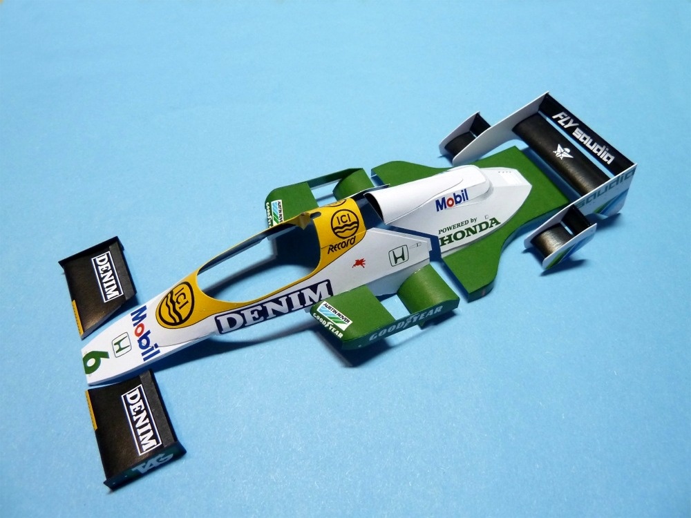 Williams FW09B Honda British GP ´84 K.Rosberg (Plná velikost v novém okně) Williams FW09B Honda British GP ´84 K.Rosberg