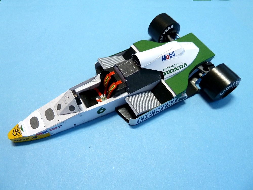 Williams FW09B Honda British GP ´84 K.Rosberg (Plná velikost v novém okně) Williams FW09B Honda British GP ´84 K.Rosberg