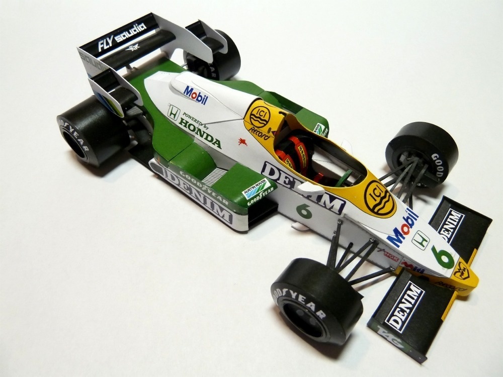 Williams FW09B Honda British GP ´84 K.Rosberg (Plná velikost v novém okně) Williams FW09B Honda British GP ´84 K.Rosberg