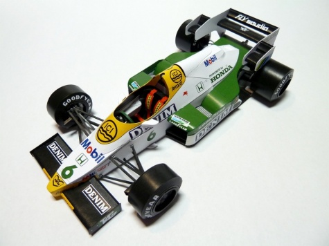Williams FW09B Honda British GP ´84 K.Rosberg Williams FW09B Honda British GP ´84 K.Rosberg