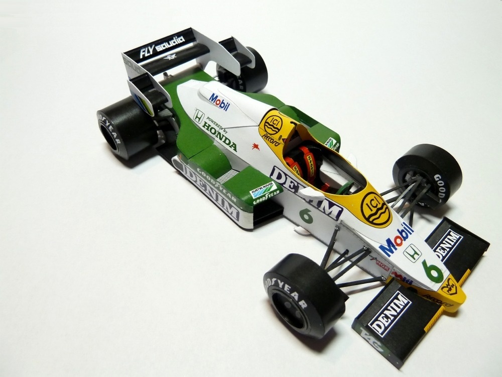 Williams FW09B Honda British GP ´84 K.Rosberg (Plná velikost v novém okně) Williams FW09B Honda British GP ´84 K.Rosberg