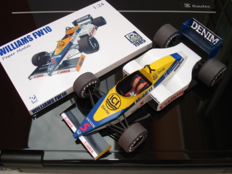 Williams FW10 Nigel Mansell 1985 Williams FW10 Nigel Mansell 1985