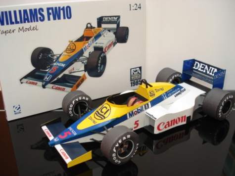 Williams FW10 Nigel Mansell 1985 Williams FW10 Nigel Mansell 1985