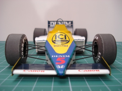 Williams FW10 Nigel Mansell 1985 Williams FW10 Nigel Mansell 1985