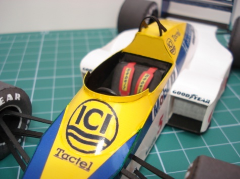 Williams FW10 Nigel Mansell 1985 Williams FW10 Nigel Mansell 1985