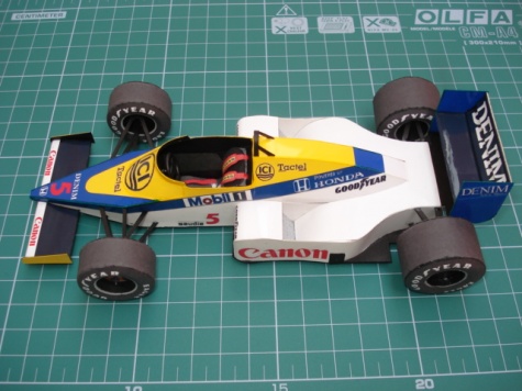 Williams FW10 Nigel Mansell 1985 Williams FW10 Nigel Mansell 1985