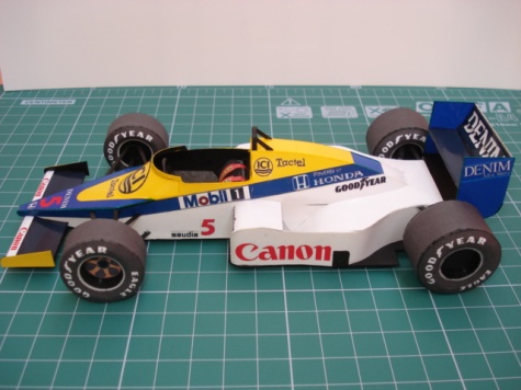 Williams FW10 Nigel Mansell 1985 Williams FW10 Nigel Mansell 1985
