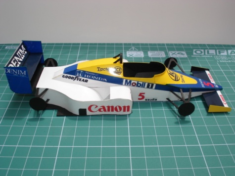 Williams FW10 Nigel Mansell 1985 Williams FW10 Nigel Mansell 1985