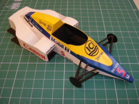 Williams FW10 Nigel Mansell 1985 Williams FW10 Nigel Mansell 1985