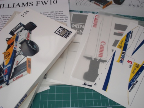 Williams FW10 Nigel Mansell 1985 Williams FW10 Nigel Mansell 1985