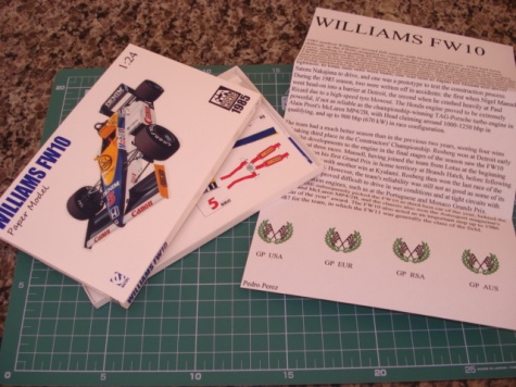 Williams FW10 Nigel Mansell 1985 Williams FW10 Nigel Mansell 1985