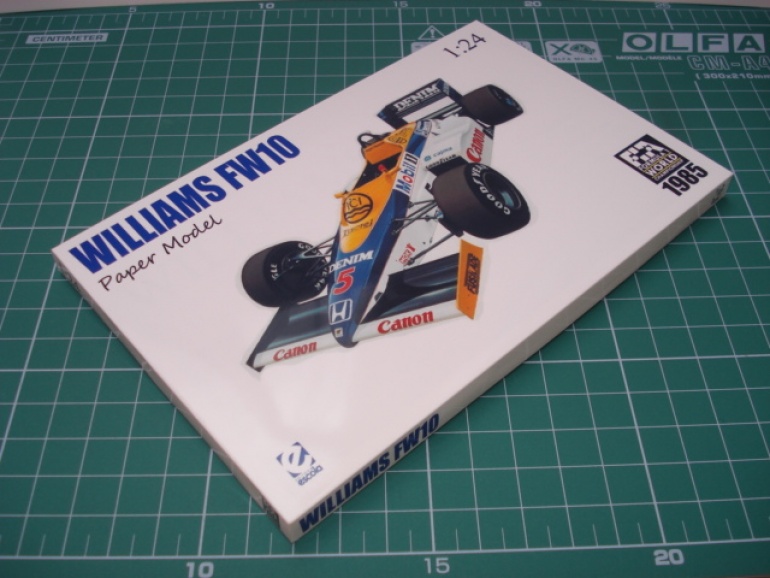 Williams FW10 Nigel Mansell 1985 (Plná velikost v novém okně) Williams FW10 Nigel Mansell 1985