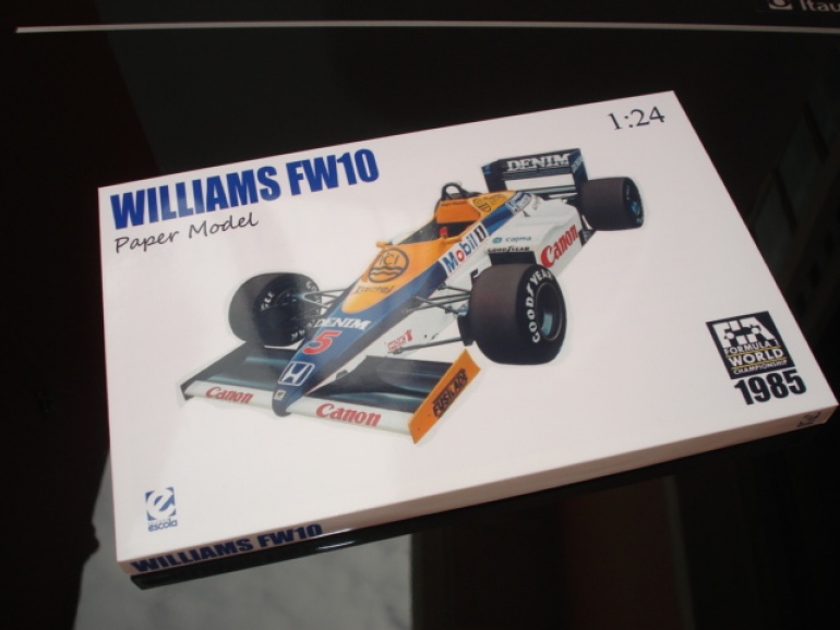 Williams FW10 Nigel Mansell 1985 (Pln� velikost v nov�m okn�) Williams FW10 Nigel Mansell 1985