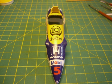 Williams FW11 - Nigel Mansell - Belgie 86 Williams FW11 - Nigel Mansell - Belgie 86