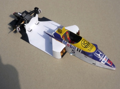 Williams FW11 - Nigel Mansell - Belgie 86 Williams FW11 - Nigel Mansell - Belgie 86