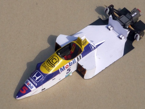 Williams FW11 - Nigel Mansell - Belgie 86 Williams FW11 - Nigel Mansell - Belgie 86