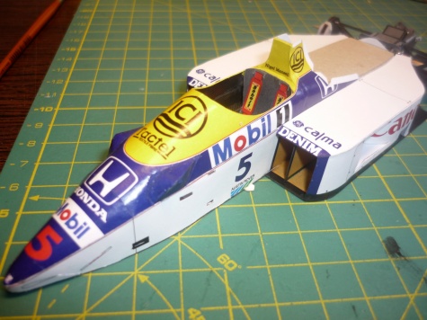 Williams FW11 - Nigel Mansell - Belgie 86 Williams FW11 - Nigel Mansell - Belgie 86