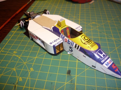 Williams FW11 - Nigel Mansell - Belgie 86 Williams FW11 - Nigel Mansell - Belgie 86