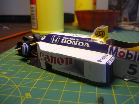 Williams FW11 - Nigel Mansell - Belgie 86 Williams FW11 - Nigel Mansell - Belgie 86