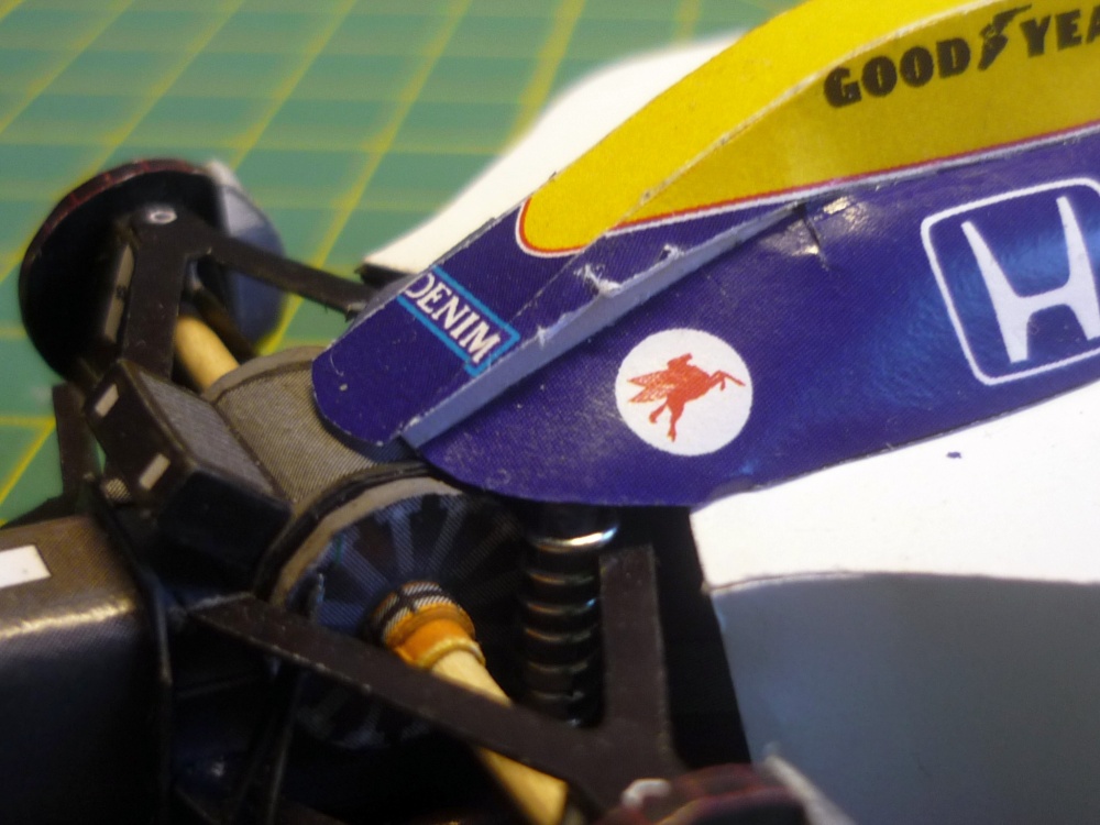 Williams FW11 - Nigel Mansell - Belgie 86 (Plná velikost v novém okně) Williams FW11 - Nigel Mansell - Belgie 86