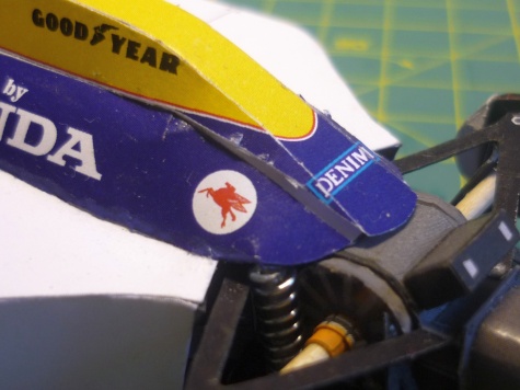 Williams FW11 - Nigel Mansell - Belgie 86 Williams FW11 - Nigel Mansell - Belgie 86