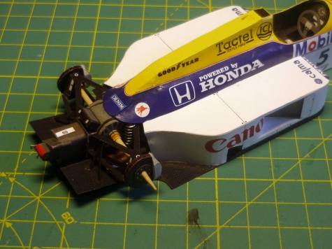 Williams FW11 - Nigel Mansell - Belgie 86 Williams FW11 - Nigel Mansell - Belgie 86