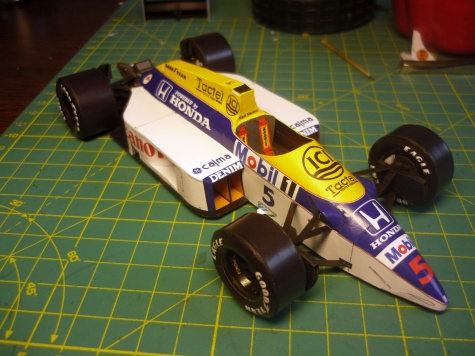 Williams FW11 - Nigel Mansell - Belgie 86