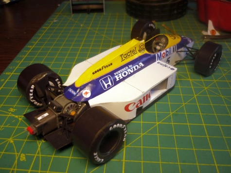 Williams FW11 - Nigel Mansell - Belgie 86