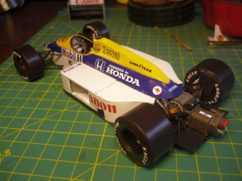 Williams FW11 - Nigel Mansell - Belgie 86