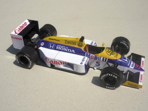 Williams FW11 - Nigel Mansell - Belgie 86