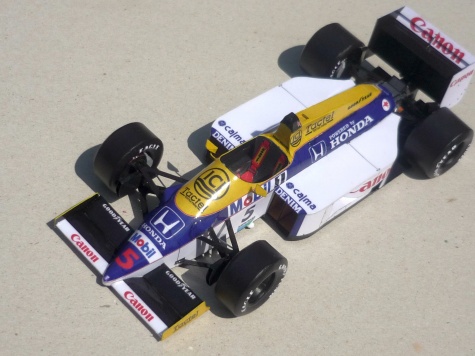 Williams FW11 - Nigel Mansell - Belgie 86