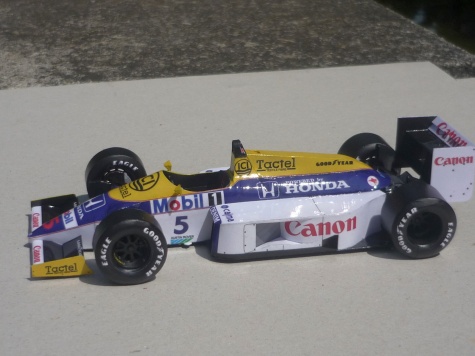 Williams FW11 - Nigel Mansell - Belgie 86