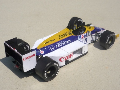Williams FW11 - Nigel Mansell - Belgie 86