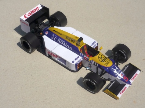 Williams FW11 - Nigel Mansell - Belgie 86