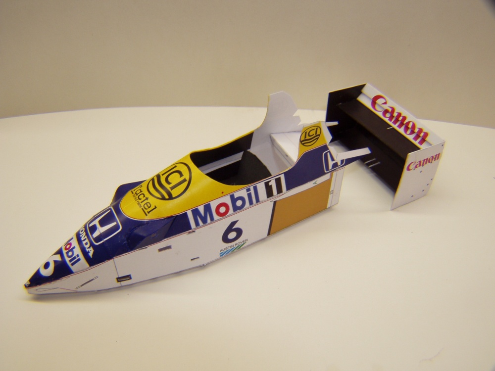 Williams FW11, 1986, N. Piquet (Plná velikost v novém okně) Williams FW11, 1986, N. Piquet