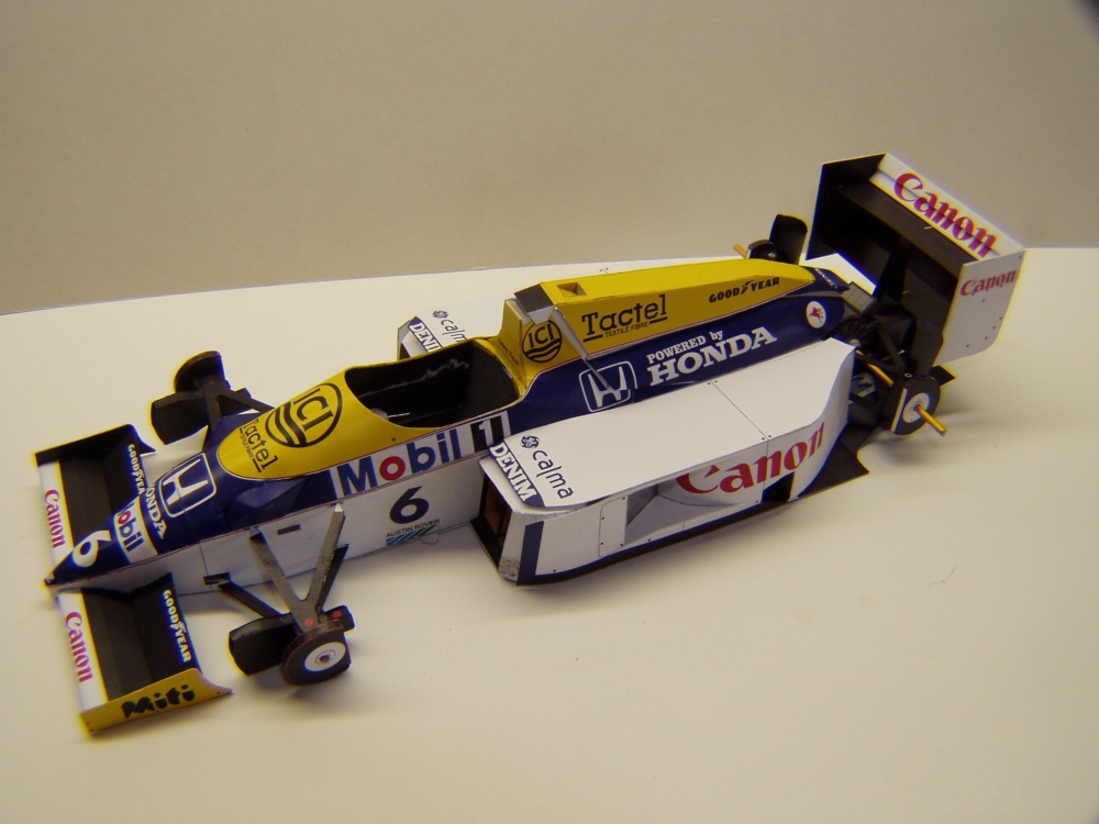 Williams FW11, 1986, N. Piquet (Plná velikost v novém okně) Williams FW11, 1986, N. Piquet