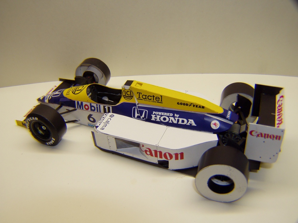 Williams FW11, 1986, N. Piquet (Plná velikost v novém okně) Williams FW11, 1986, N. Piquet