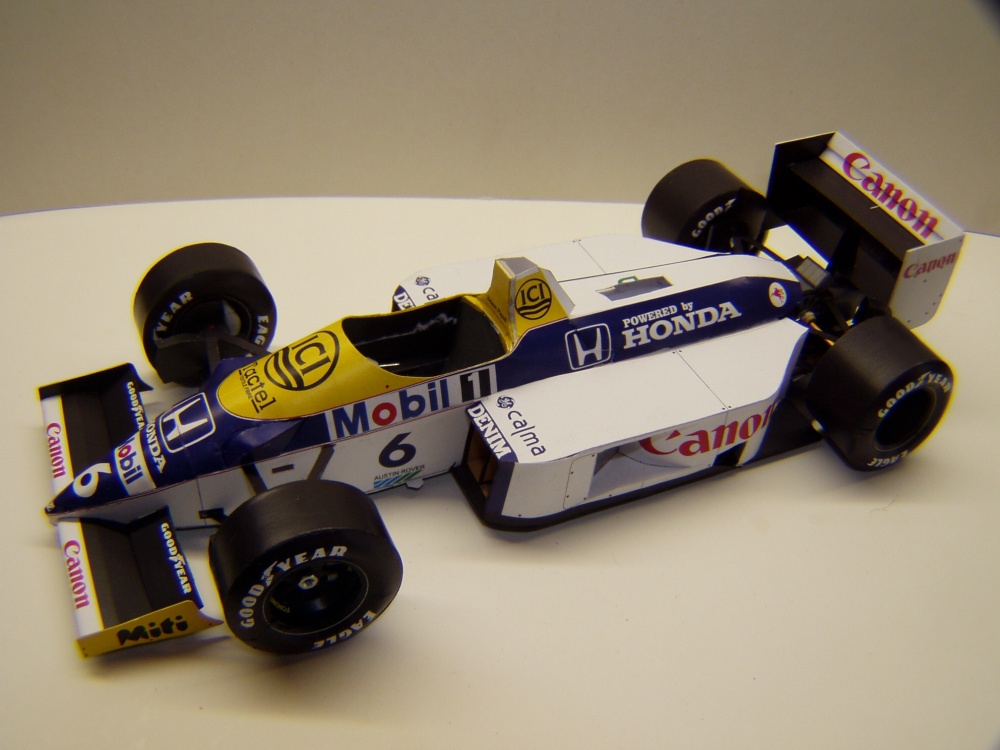 Williams FW11, 1986, N. Piquet (Plná velikost v novém okně) Williams FW11, 1986, N. Piquet