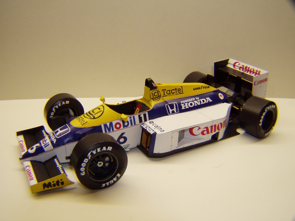 Williams FW11, 1986, N. Piquet (Plná velikost v novém okně) Williams FW11, 1986, N. Piquet