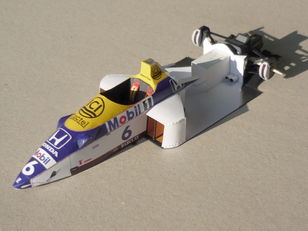 Williams FW11B - Nelson Piquet - Brazilie 87 (Plná velikost v novém okně) Williams FW11B - Nelson Piquet - Brazilie 87