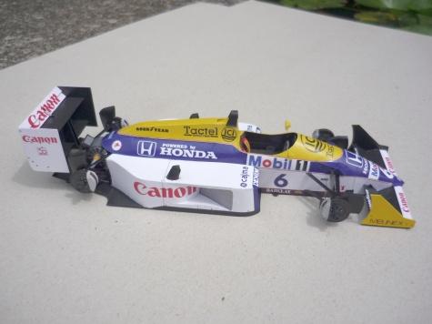 Williams FW11B - Nelson Piquet - Brazilie 87 Williams FW11B - Nelson Piquet - Brazilie 87