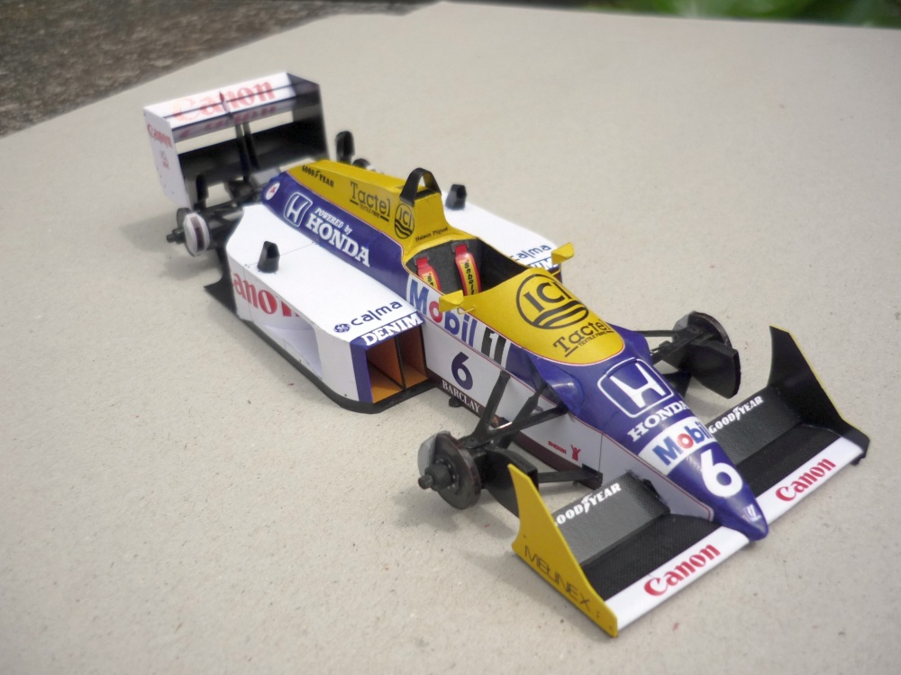 Williams FW11B - Nelson Piquet - Brazilie 87 (Plná velikost v novém okně) Williams FW11B - Nelson Piquet - Brazilie 87