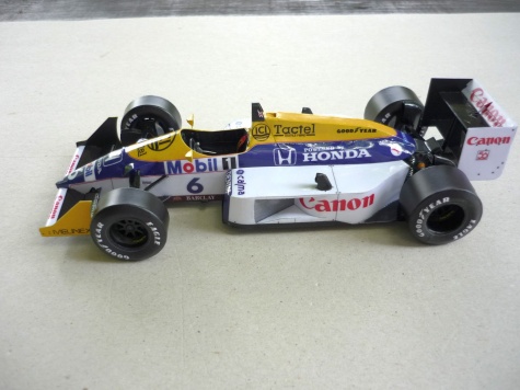 Williams FW11B - Nelson Piquet - Brazilie 87 Williams FW11B - Nelson Piquet - Brazilie 87
