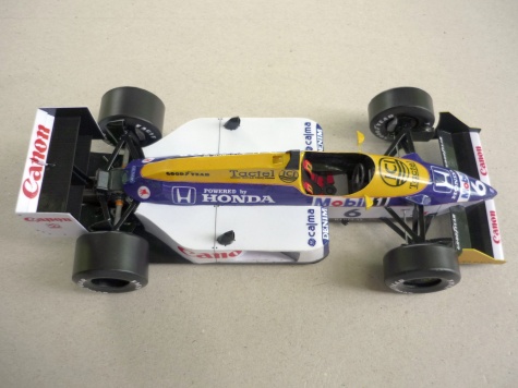 Williams FW11B - Nelson Piquet - Brazilie 87 Williams FW11B - Nelson Piquet - Brazilie 87