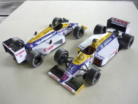 Williams FW11B - Nelson Piquet - Brazilie 87 Williams FW11B - Nelson Piquet - Brazilie 87